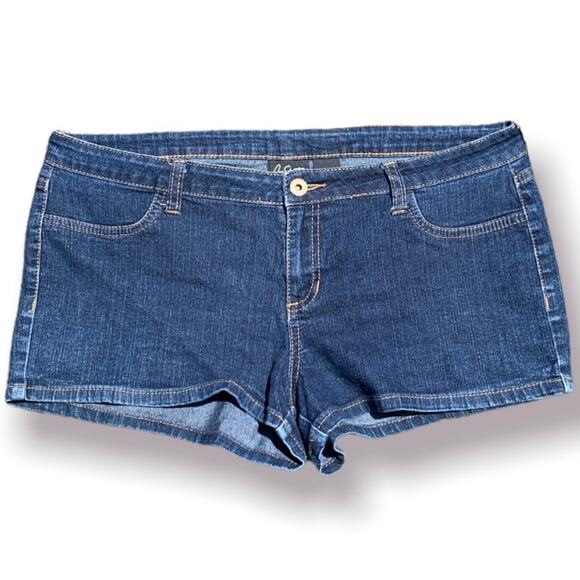 City Streets Pants - City Streets Blue Jean Mini Shorts Size 13